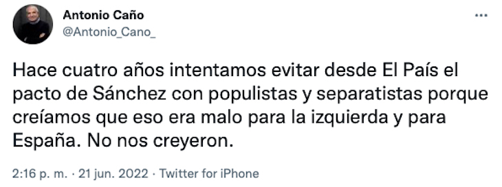 Ca&ntilde;o explicando el 4&ordm; poder. : RR.SS.