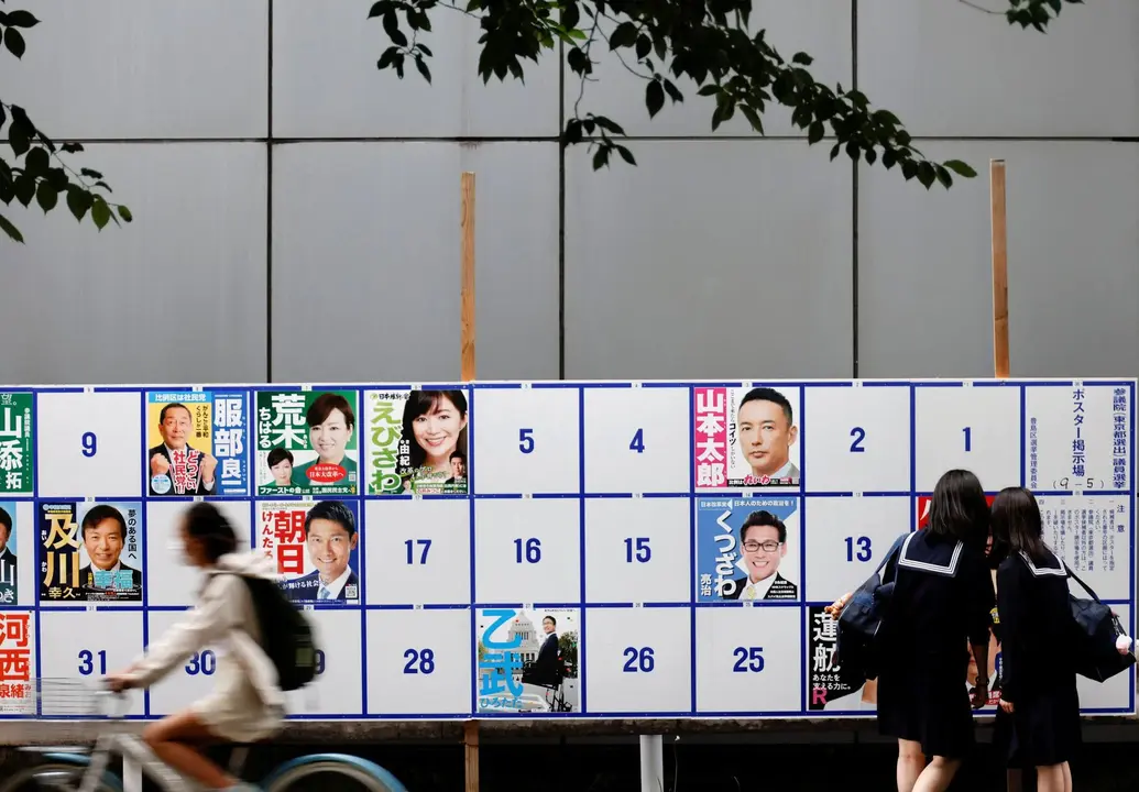 Candidatos al Senado de Jap&oacute;n. / RR.SS.