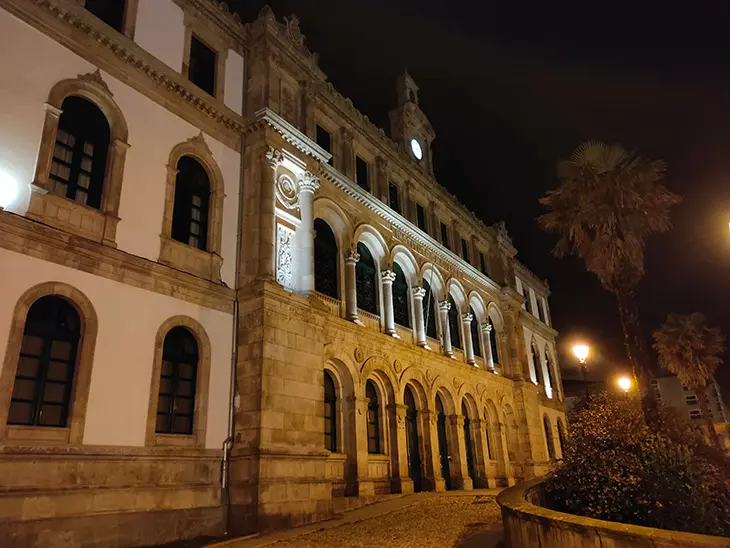 Antigua Escuela de Bellas Artes de A Coru&ntilde;a, hoy Instituto Eusebio da Guarda