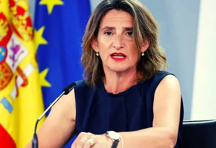 Teresa Ribera, vicepresidenta tercera y ministra de Transici&oacute;n Ecol&oacute;gica y Reto Demogr&aacute;fico.​ / RR SS