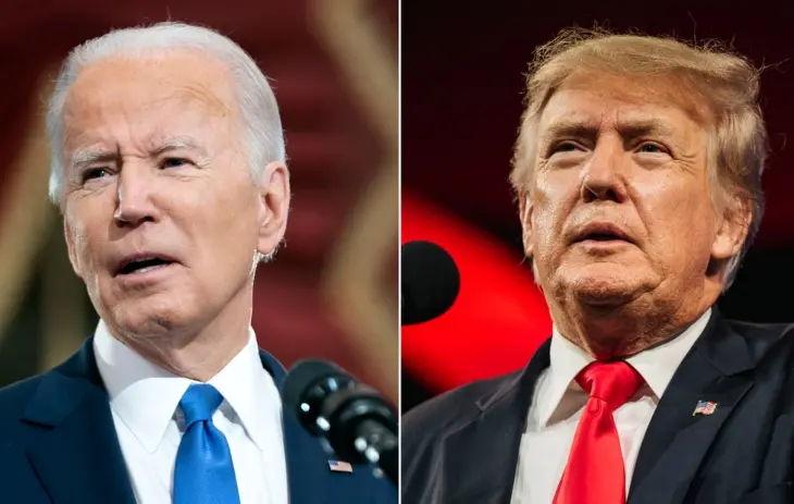 Joe Biden, presidente de EE UU, y Donald Trump, ex presidente de EE UU. / CNN