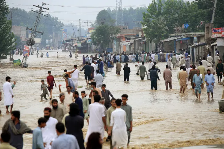 Inundaciones en Pakist&aacute;n. / Twitter.