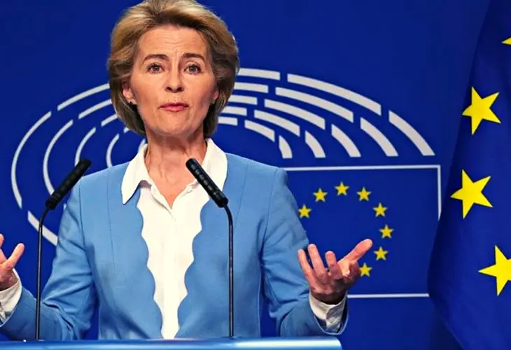 Ursula von der Leyen, presidenta de la Comisi&oacute;n Europea. / RR SS.