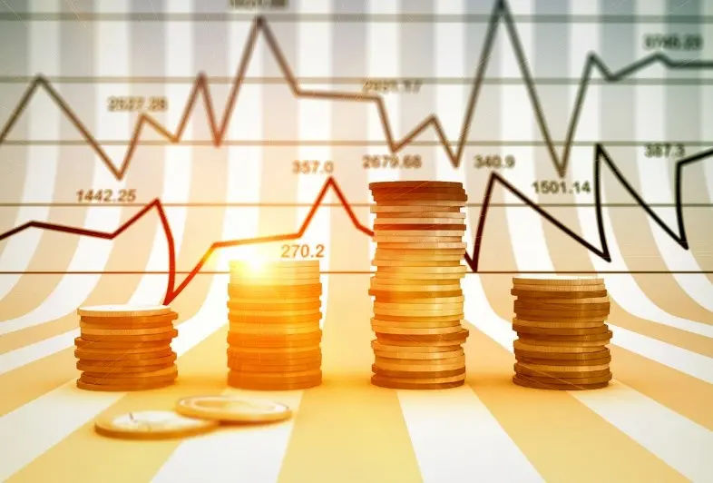 Representaci&oacute;n de fluctuaci&oacute;n monetaria. / RR SS