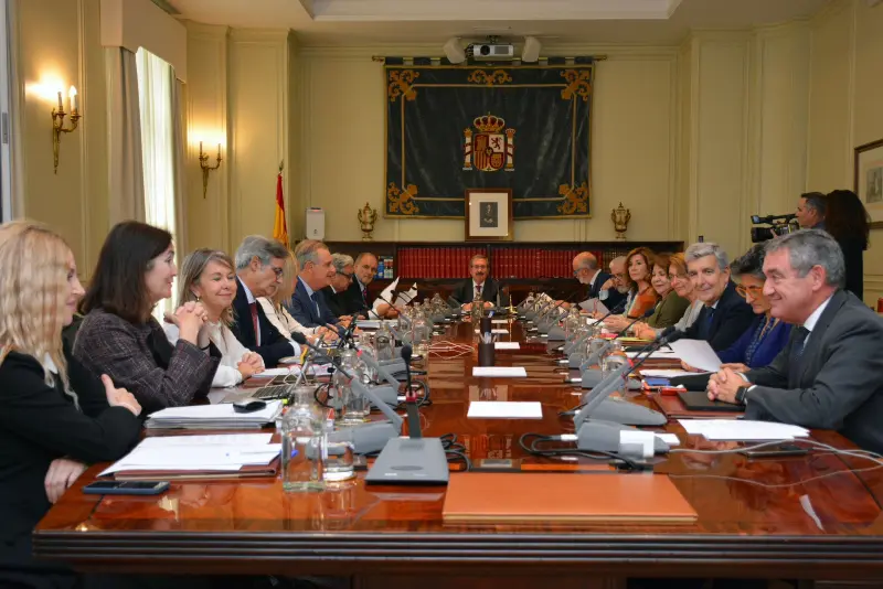 Un pleno del CGPJ. / Poder Judicial