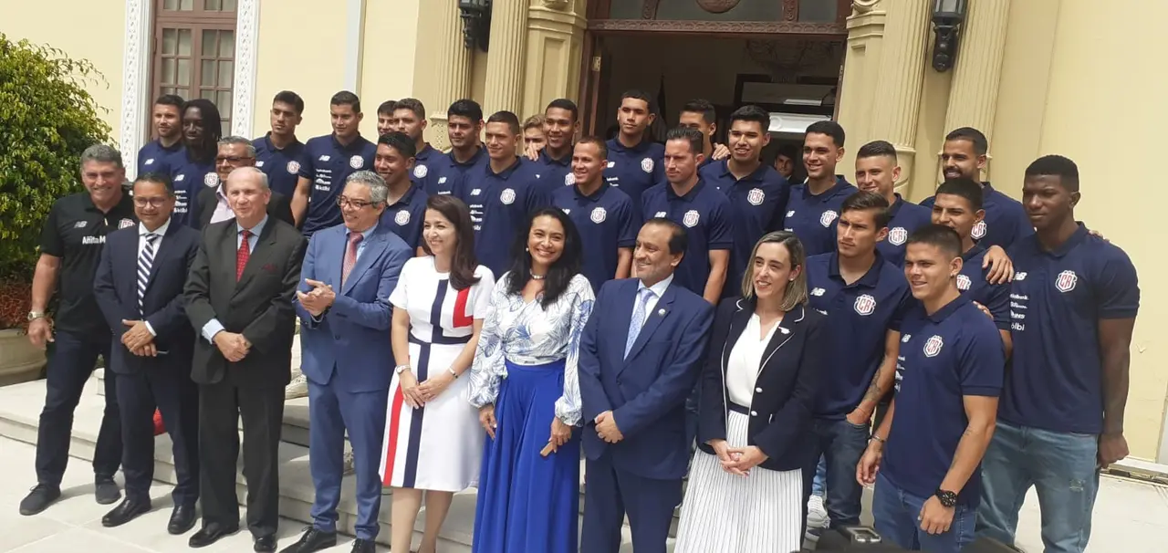 Jugadores de Costa Rica. / Mundiario Costa Rica