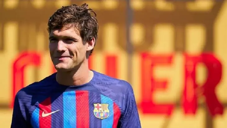 Marcos Alonso, podr&iacute;a obtener una ampliaci&oacute;n de su contrato como blaugrana. / Depor