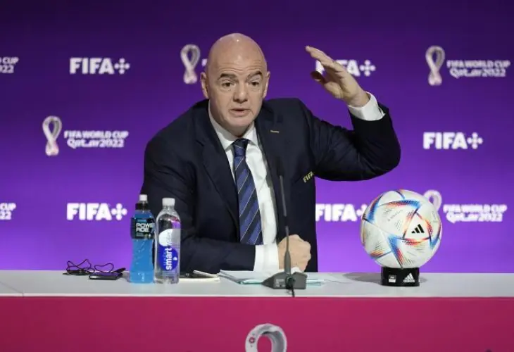 Gianni Infantino, presidente de la FIFA. / RR SS