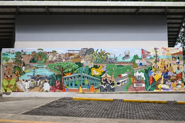 Primer mural de realidad aumentada en Costa Rica. / Universidad de Costa Rica