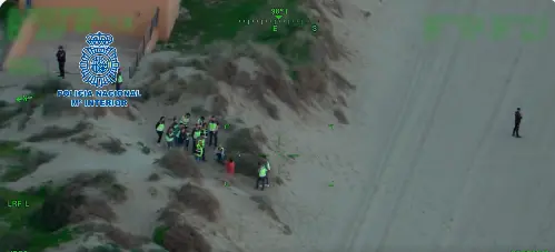 Sitio del suceso del crimen de Marbella. / Polic&iacute;a Nacional