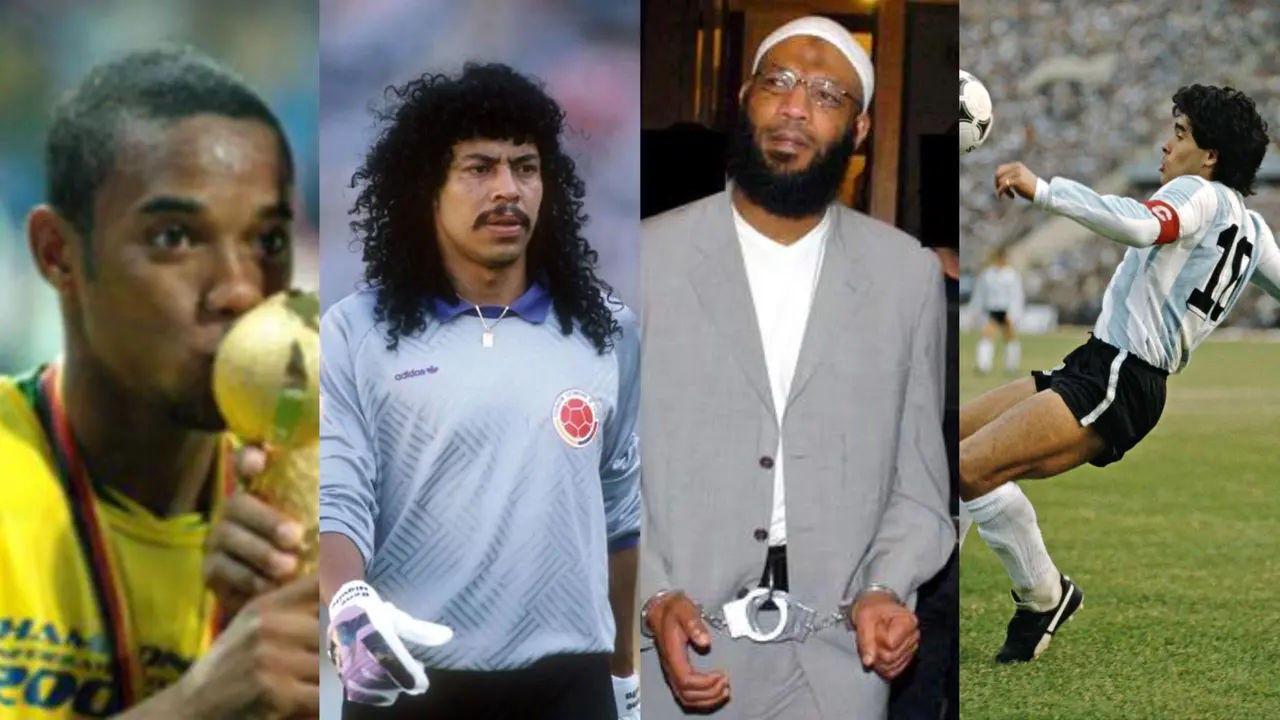 Jugadores que pasaron por la c&aacute;rcel. / @mundiario