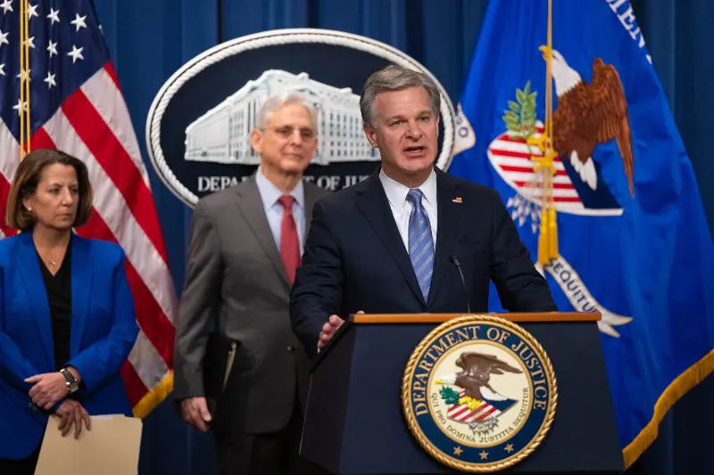 Christopher Wray, director del FBI. / FBI