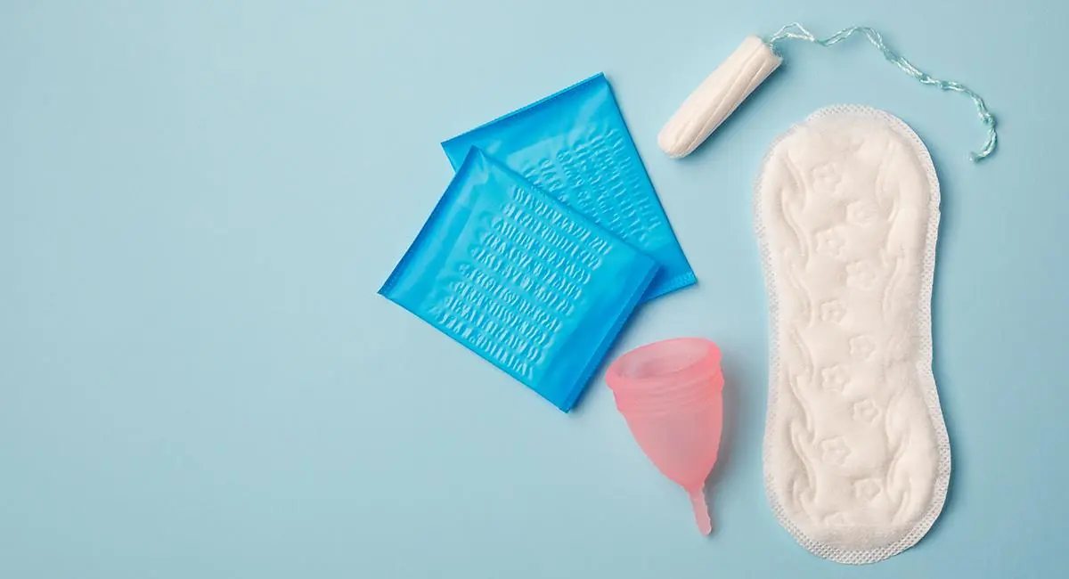 Productos de higiene menstrual. / RR SS