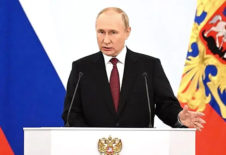 Vlad&iacute;mir Putin, presidente de Rusia. / RR SS.
