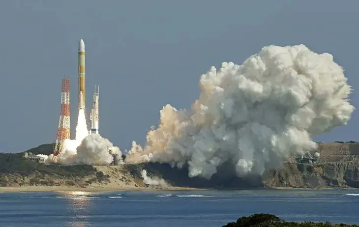Lanzamiento del cohete H3 de Jap&oacute;n. / RR.SS.
