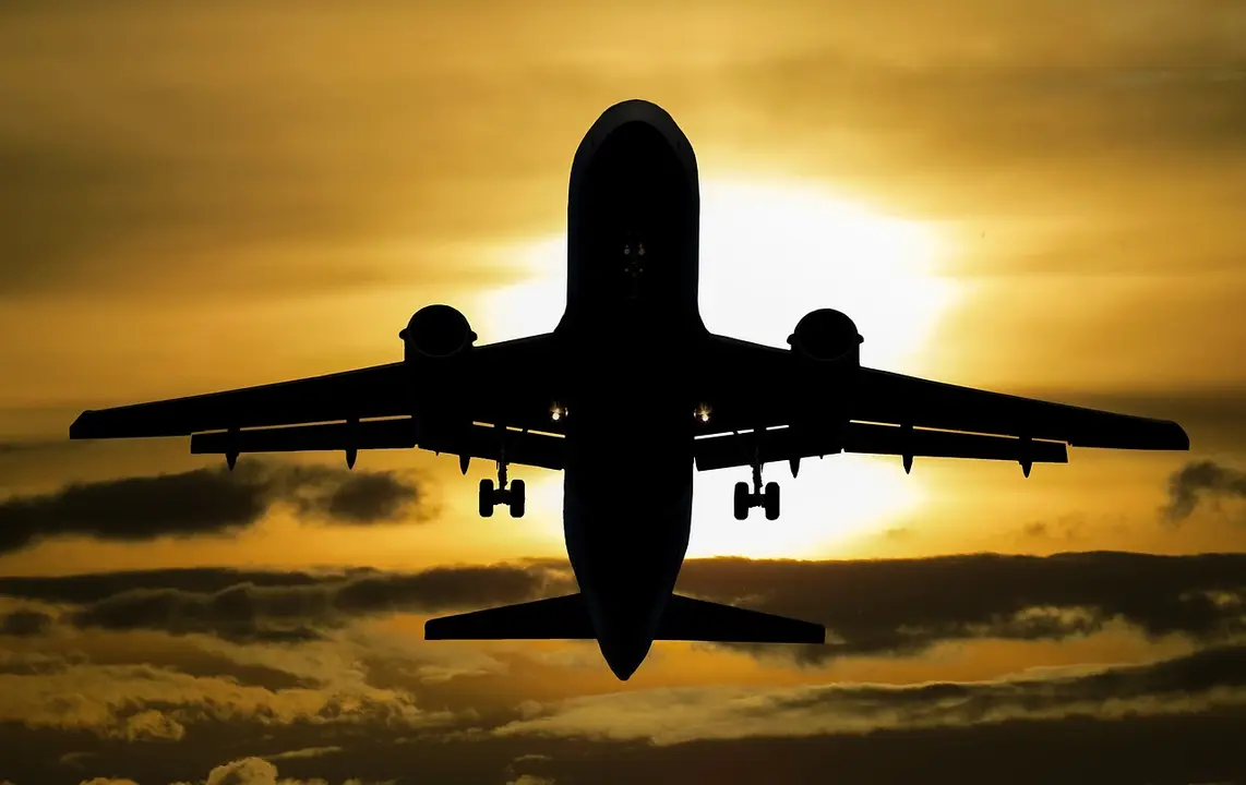 Un avión. / Pixabay
