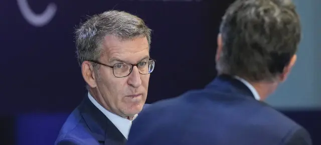 Alberto Núñez Feijóo en el Cercle de Barcelona. / Mundiario