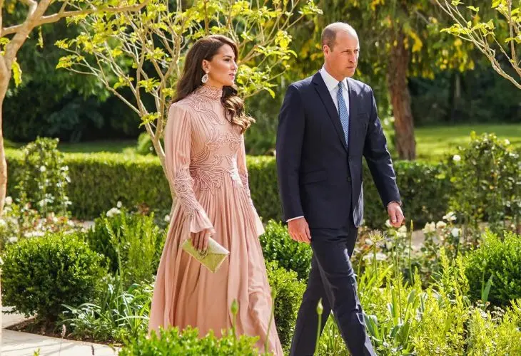 Guillermo y Kate Middleton, pr&iacute;ncipes de Gales. / RR SS.
