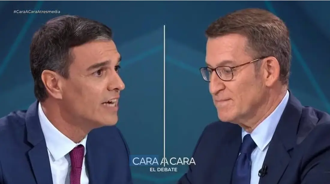 Pedro Sánchez y Alberto Núñez Feijóo. / Mundiario