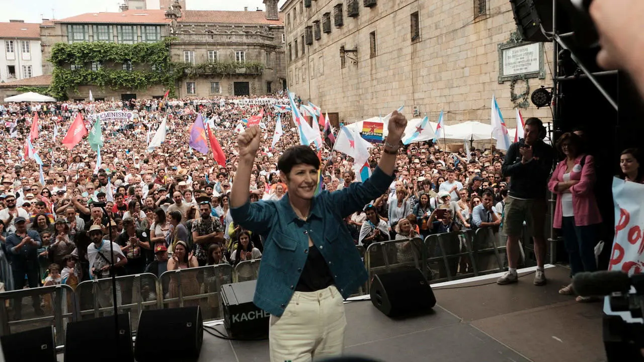 Ana Pontón no Día da Patria Galega en 2023. / BNG