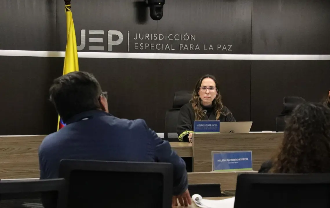 Jurisdicci&oacute;n Especial para la Paz en Colombia en sesi&oacute;n. / JEP
