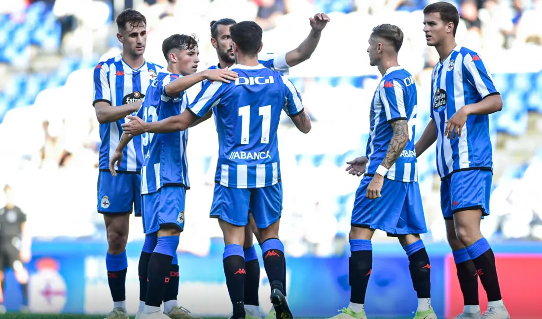 Jugadores del Deportivo de La Coru&ntilde;a. / RCD