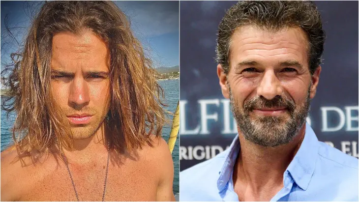 Daniel Sancho y su padre, el actor Rodolfo Sancho. / RR SS.