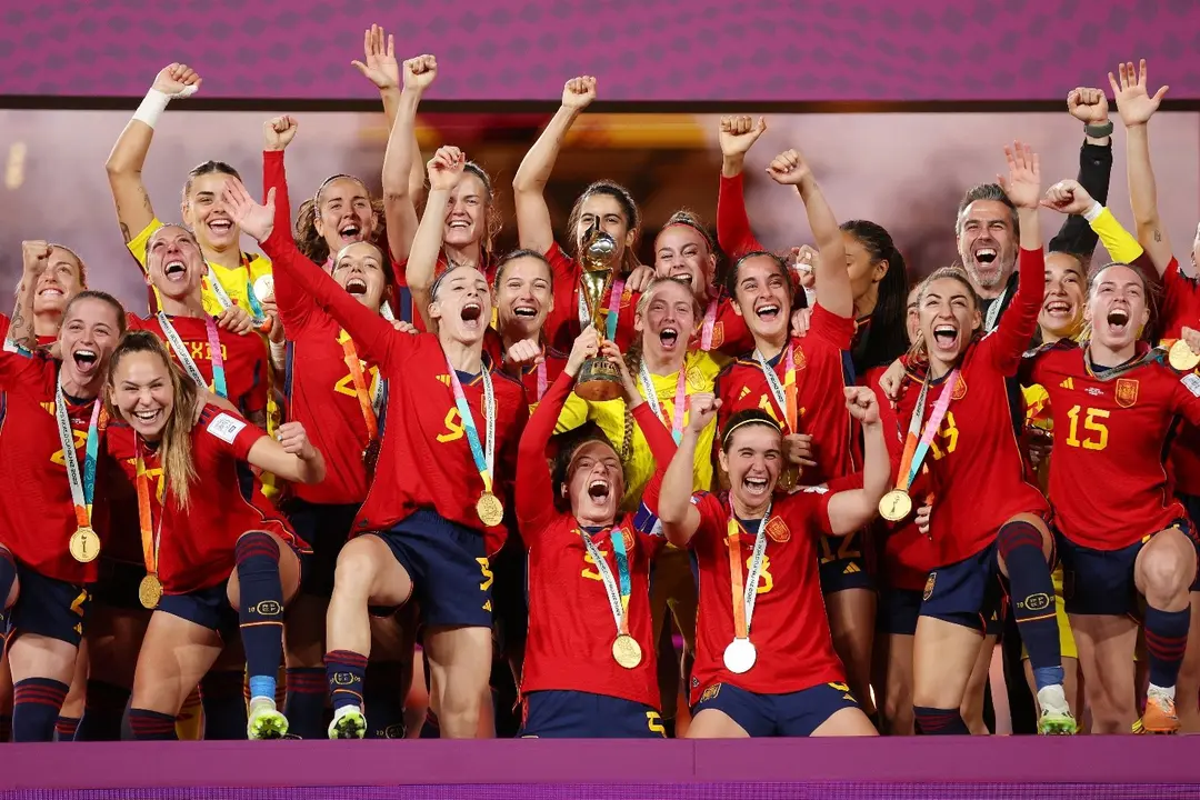 Espa&ntilde;a, campeona del mundo./ @ Twitter