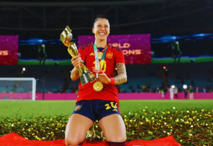 Jenni Hermoso, futbolista. / RR SS.
