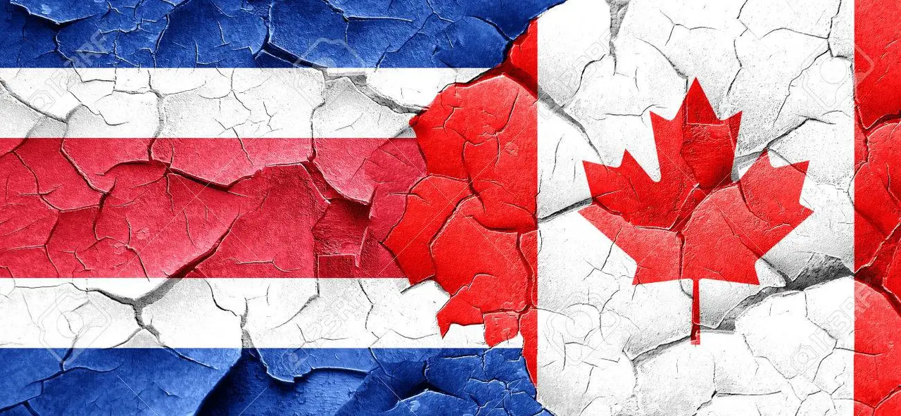 Costa Rica y Canad&aacute;./ RR SS