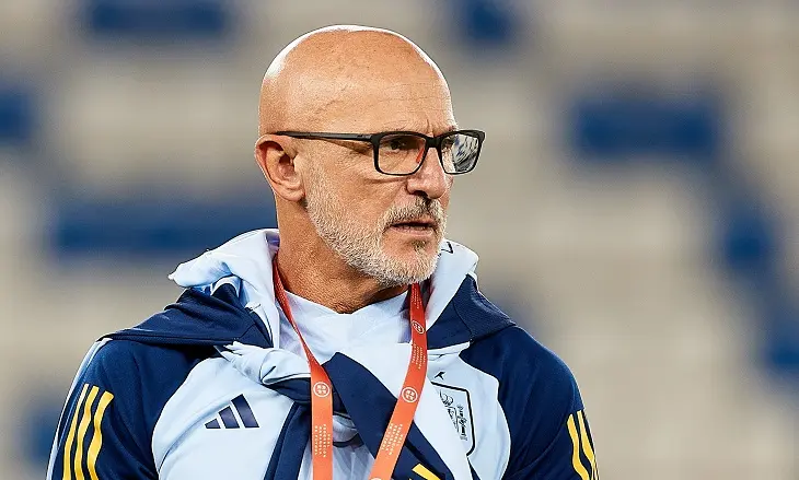 Luis De La Fuente, t&eacute;cnico de Espa&ntilde;a. / @SEFutbol