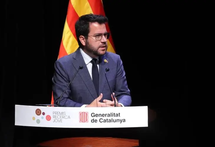 Pere Aragon&egrave;, presidente de la Generalidad de Catalu&ntilde;a.​​. / @perearagones