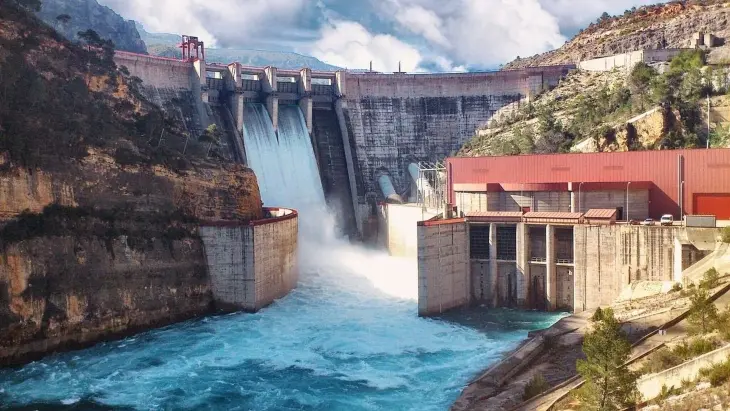 La central hidroel&eacute;ctrica de La Muela. / Iberdrola.