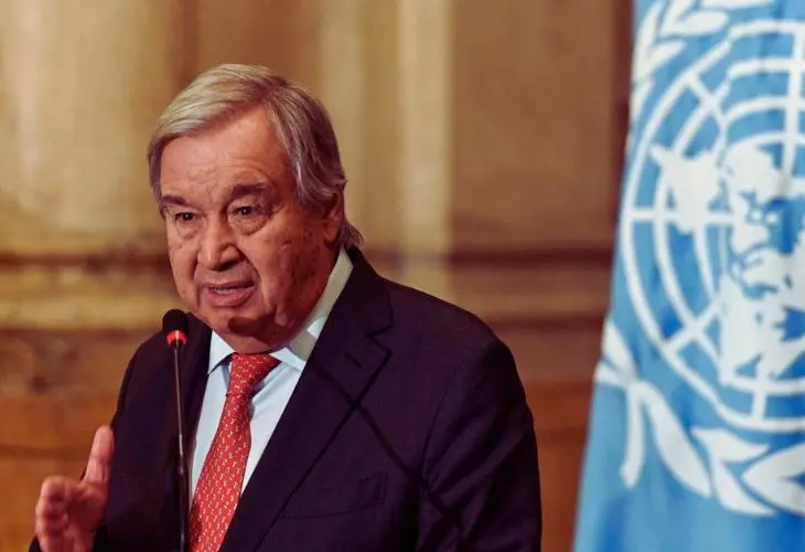Ant&oacute;nio Guterres, secretario general de las Naciones Unidas. / RR SS.