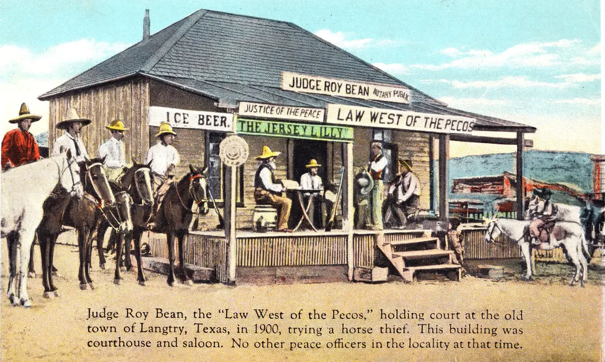 Jersey Lilly saloon.