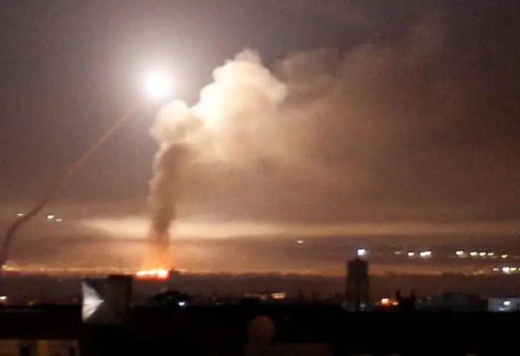Bombardeo en los Altos del Gol&aacute;n. / RR SS.