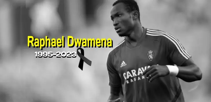 Raphael Dwamena fallecido recientemente. / Composici&oacute;n Mundiario