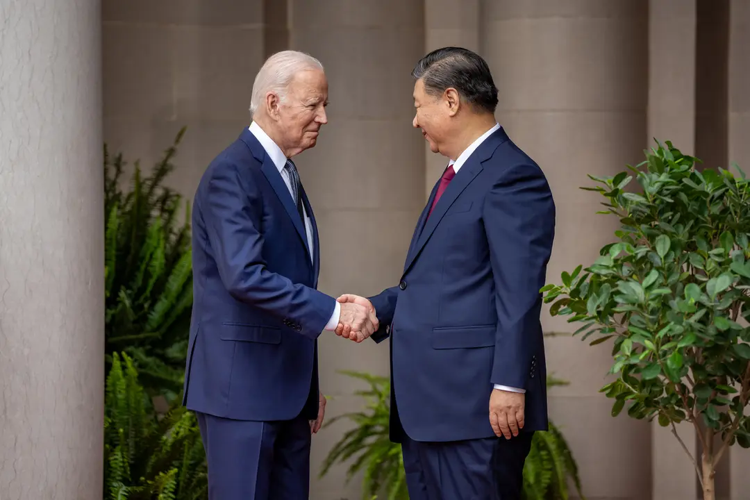 Joe Biden y Xi Jinping. / @POTUS