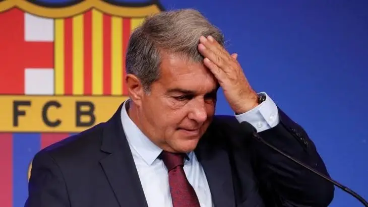 Joan Laporta, presidente del FC Barcelona. / @LuisOmarTapia