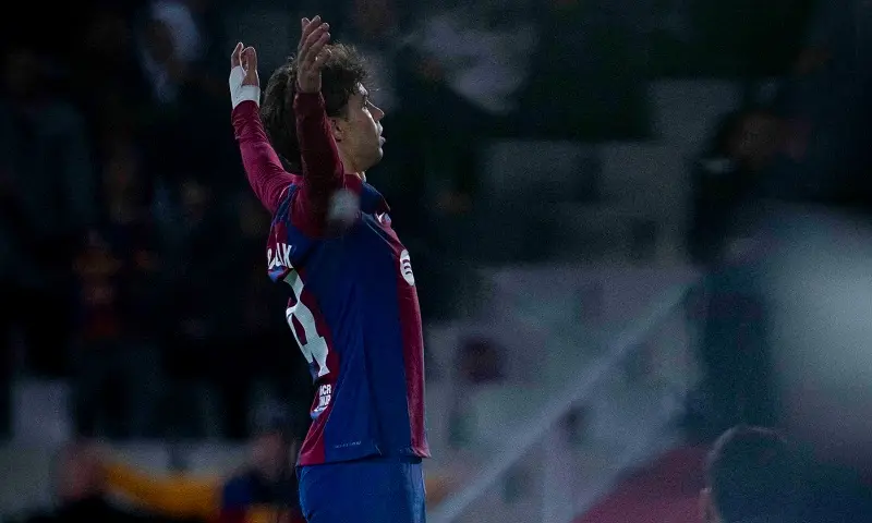 Joao F&eacute;lix, delantero del FC Barcelona..