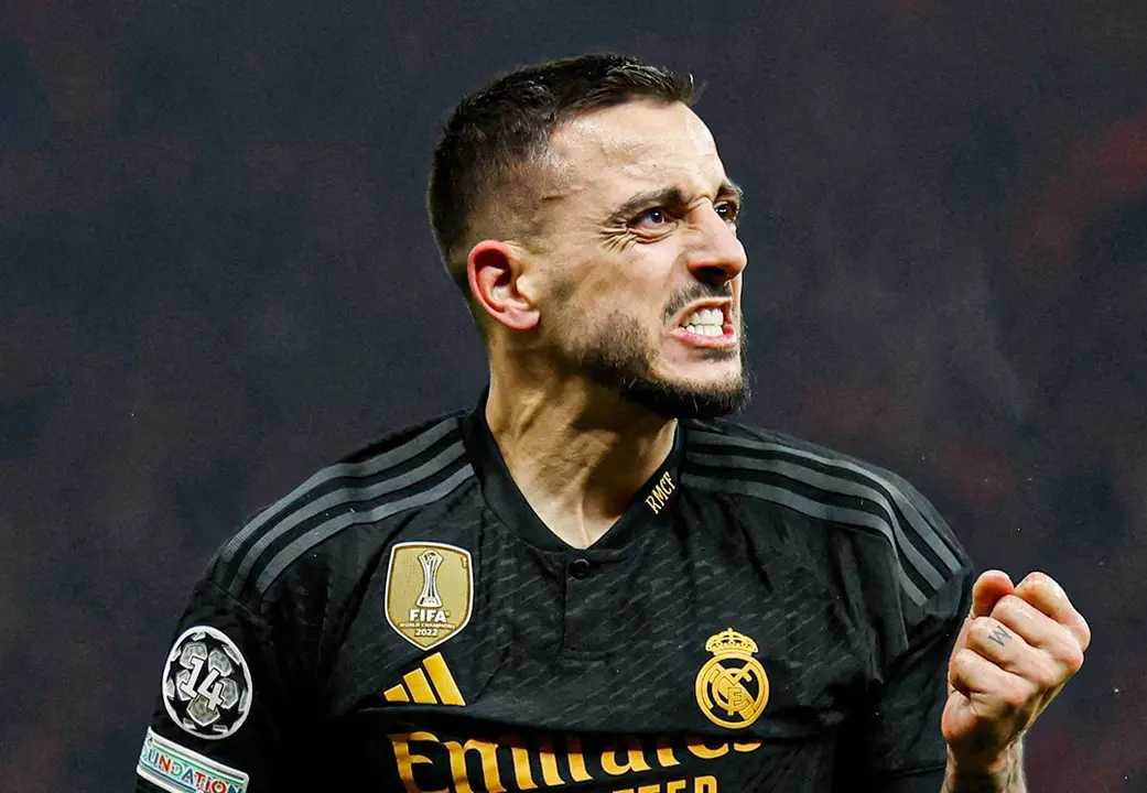 Joselu, delantero del Real Madrid. @realmadrid