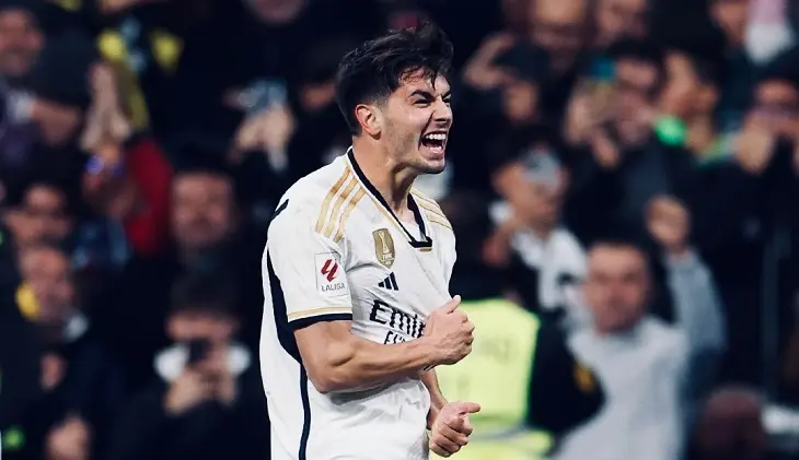 Brahim D&iacute;az, delantero del Real Madrid. @Brahim
