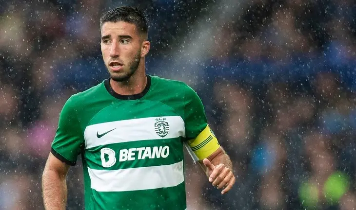Gon&ccedil;alo In&aacute;cio, defensa del Sporting de Portugal.