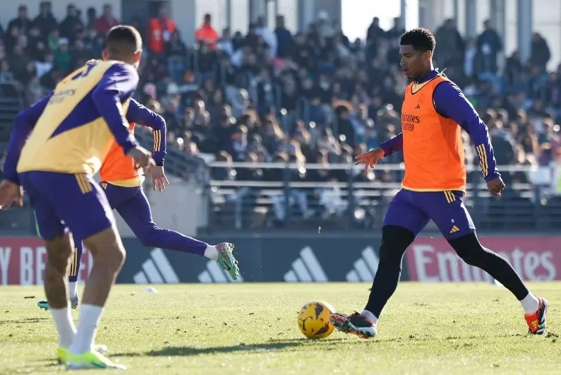 Jude Bellingham, mediocampista del Real Madrid..