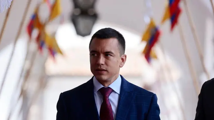 Daniel Noboa, presidente de Ecuador. / RR.SS