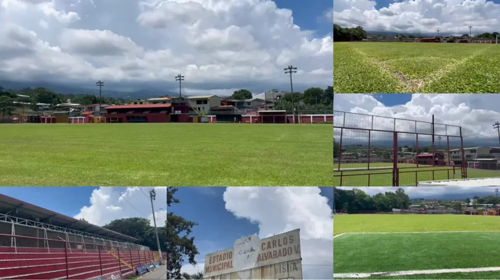 Estadio Carlos Alvarado./ RR SS
