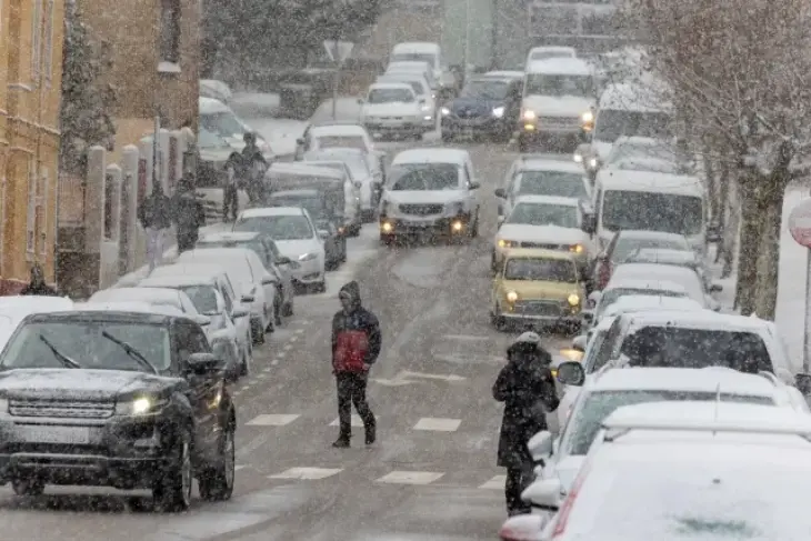 Temporal de nieve en Espa&ntilde;a. / RR SS.