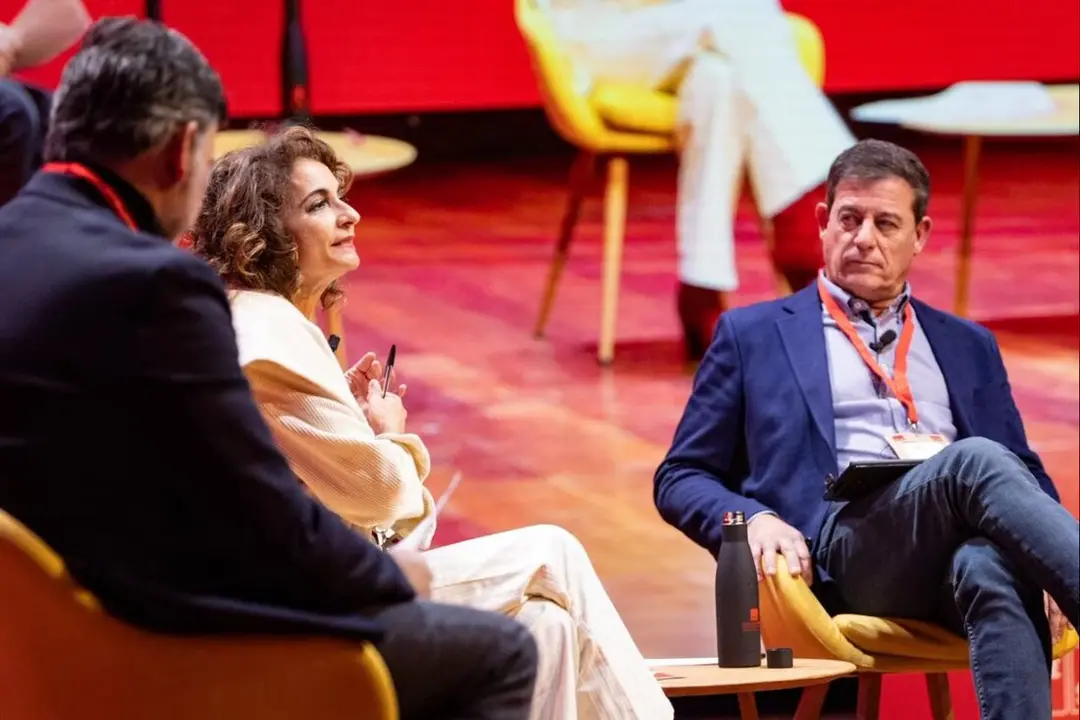 José Ramón Gómez Besteiro en la convención del PSOE en A Coruña. / PSdeG
