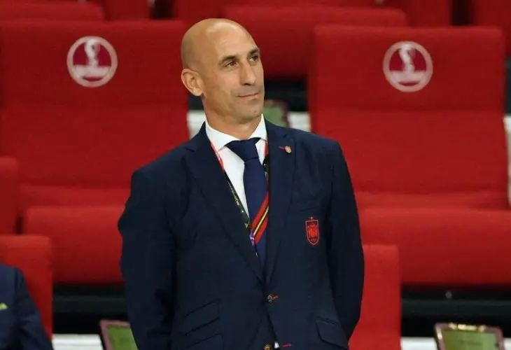 Luis Rubiales, expresidente de la Federaci&oacute;n Espa&ntilde;ola de F&uacute;tbol. / RR SS.