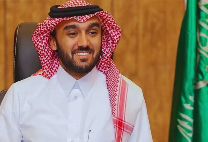 Pr&iacute;ncipe&nbsp;Abdulaziz bin Turki Al-Faisal Al Saud, ministro saud&iacute; de Deportes. / RR SS.